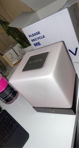 Verified customer photo review of Modern Cube Lamp