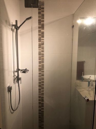 Customer photo review of GLASSGUARD™ Glass Stain Remover + Drill Scrubbing Pads