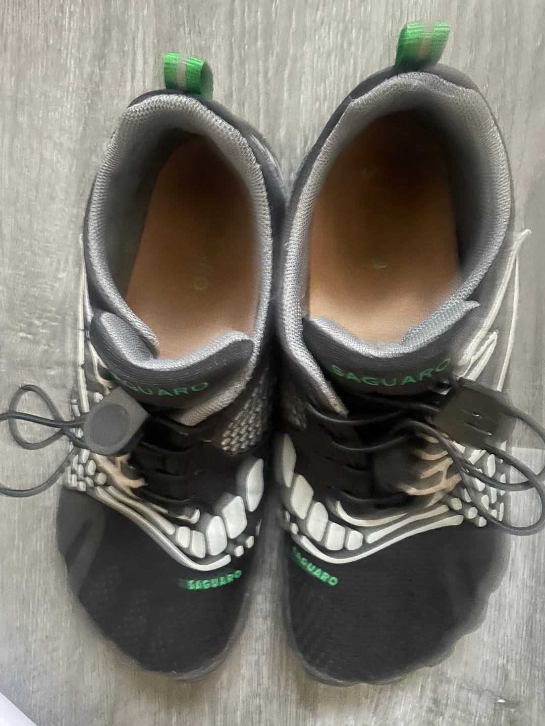 Customer photo review of Microfiber - Barefoot Shoes Insoles