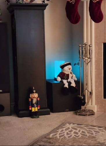 Customer photo review of Modern Tower Lamp