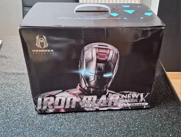 Customer photo review of Autoking Mk5 ironman helmet |  Voice Control | 4/8 Multi-piece Opening