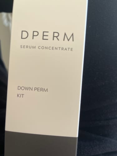 Customer photo review of Down Perm Kit