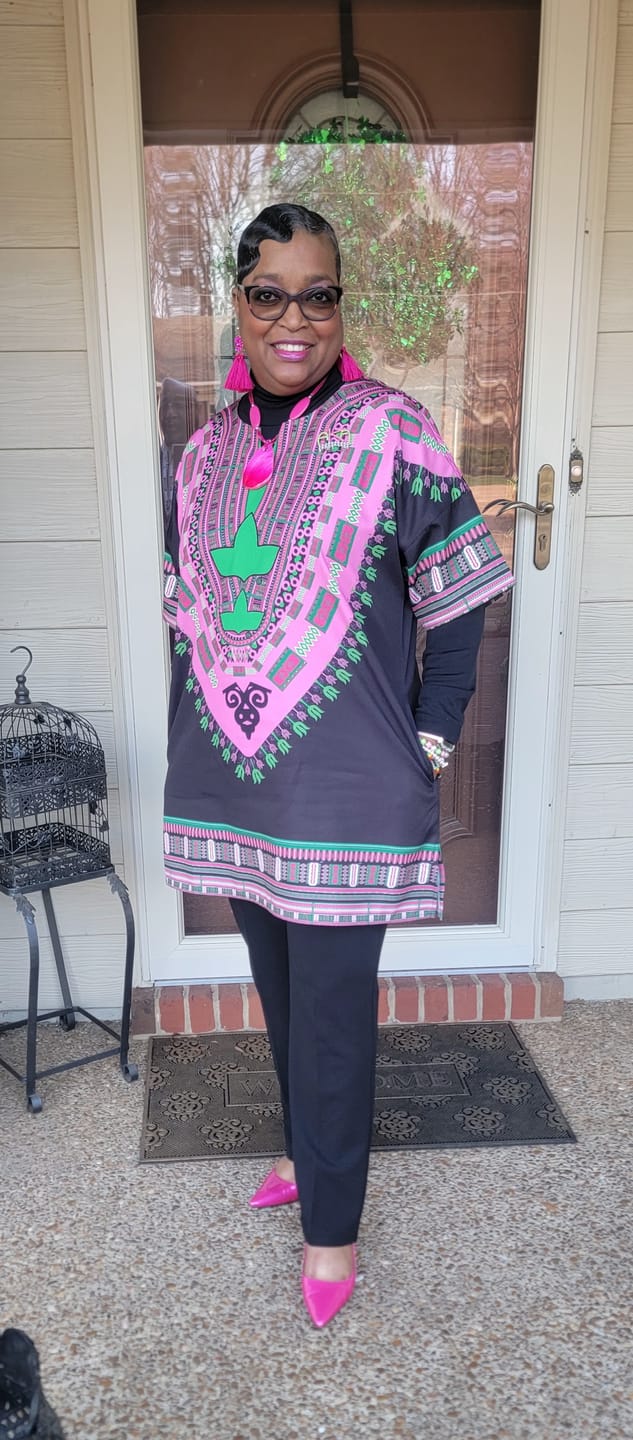 Customer photo review of Dashiki Shirt- AKA