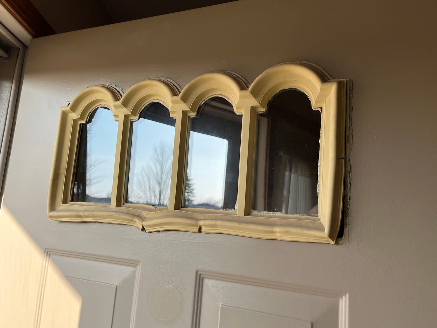 Customer photo review of Clear Arcade Glass and Frame Kit (24" x 12" Frame Size)