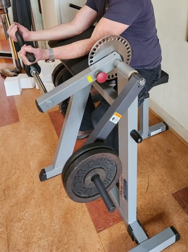 Customer photo review of Body-Solid Biceps / Triceps Machine - GCBT380