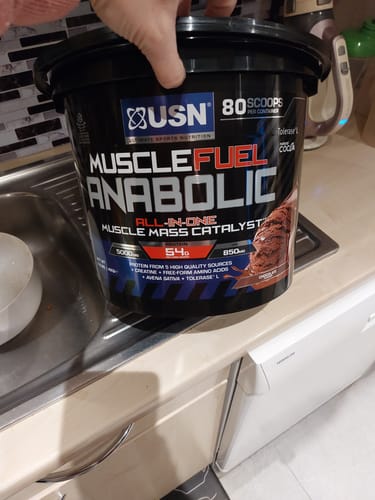 Customer photo review of USN Muscle Fuel Anabolic