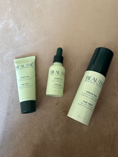 Customer photo review of Gamme Complète : Crème + Gel + Sérum