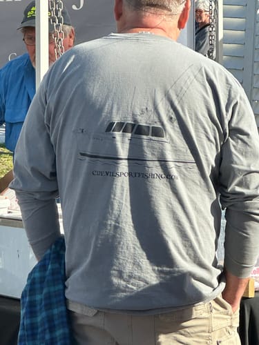 Customer photo review of Custom Digital Boat Artwork