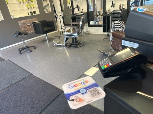 Customer photo review of Google Reviews - Plate