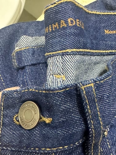 Gabrielli V. review of Calça Jeans Mom Jequitibá Azul Escuro image 1 out of 3