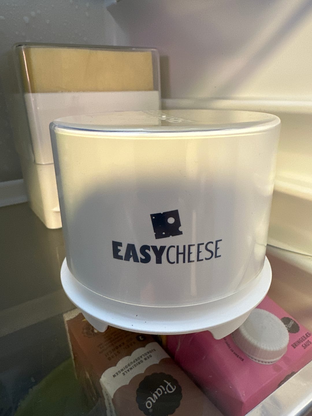 Customer photo review of EasyCheese® Osteklokke Rund - Hvit