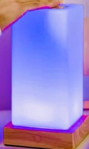Customer photo review of Modern Tower Lamp
