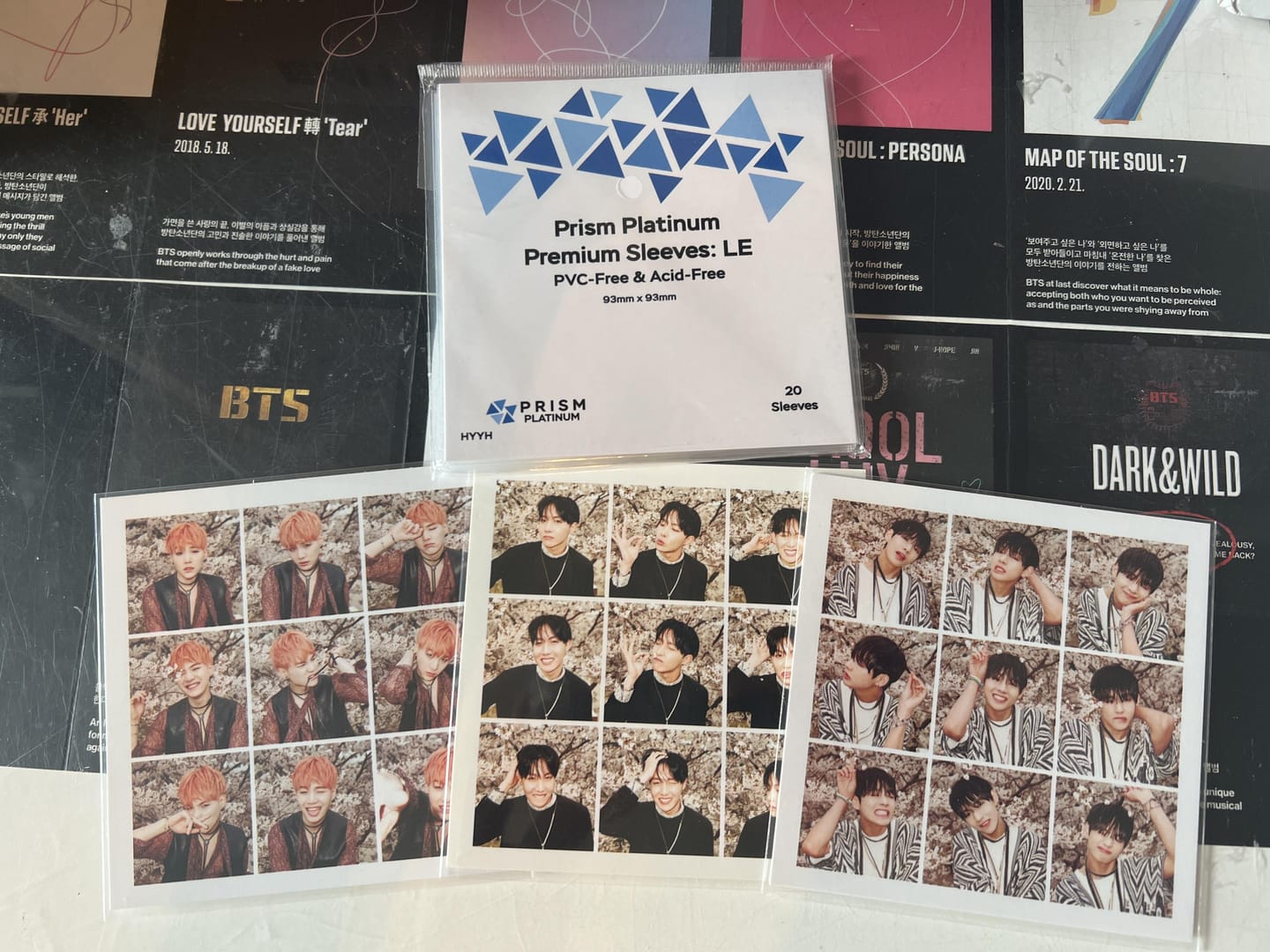 Customer photo review of SE: Premium Sleeves - HYYH - 20 Pack - 93x93mm