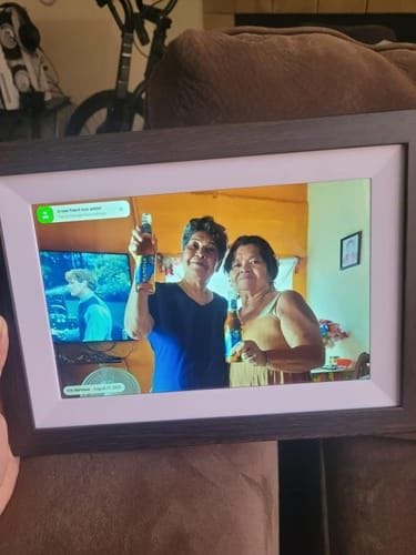 Verified customer photo review of Digital Photo Frame