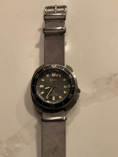 Customer photo review of Slate Grey Suede Single-Piece