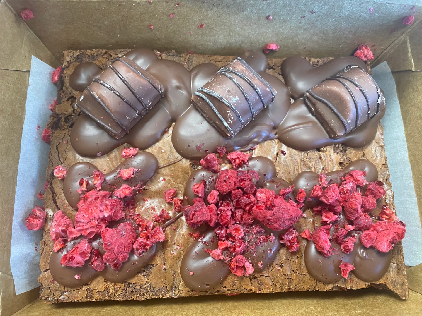 Customer photo review of Mini brownie
