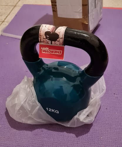 Customer photo review of משקולת קטלבלס 12 ק"ג