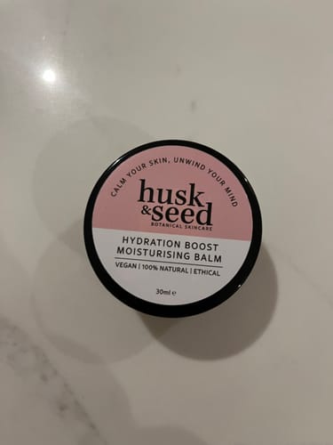 Customer photo review of Hydration Boost Moisturising Balm