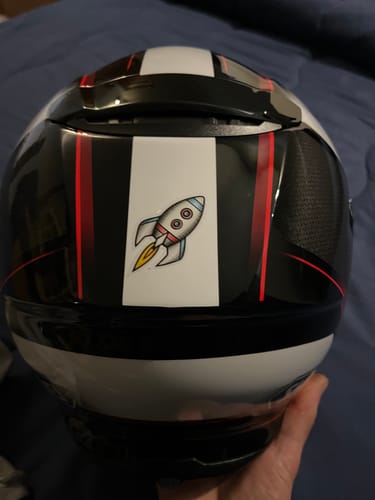 Customer photo review of Sticker Vinile Trasparenti