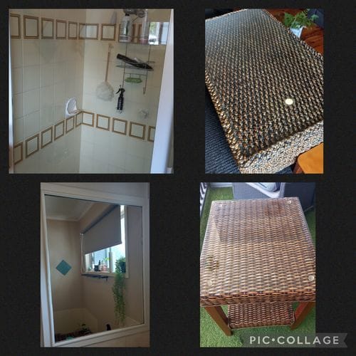 Customer photo review of GLASSGUARD™ Glass Stain Remover + Drill Scrubbing Pads