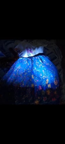 Customer photo review of Glowing Light-Up Princess Dress