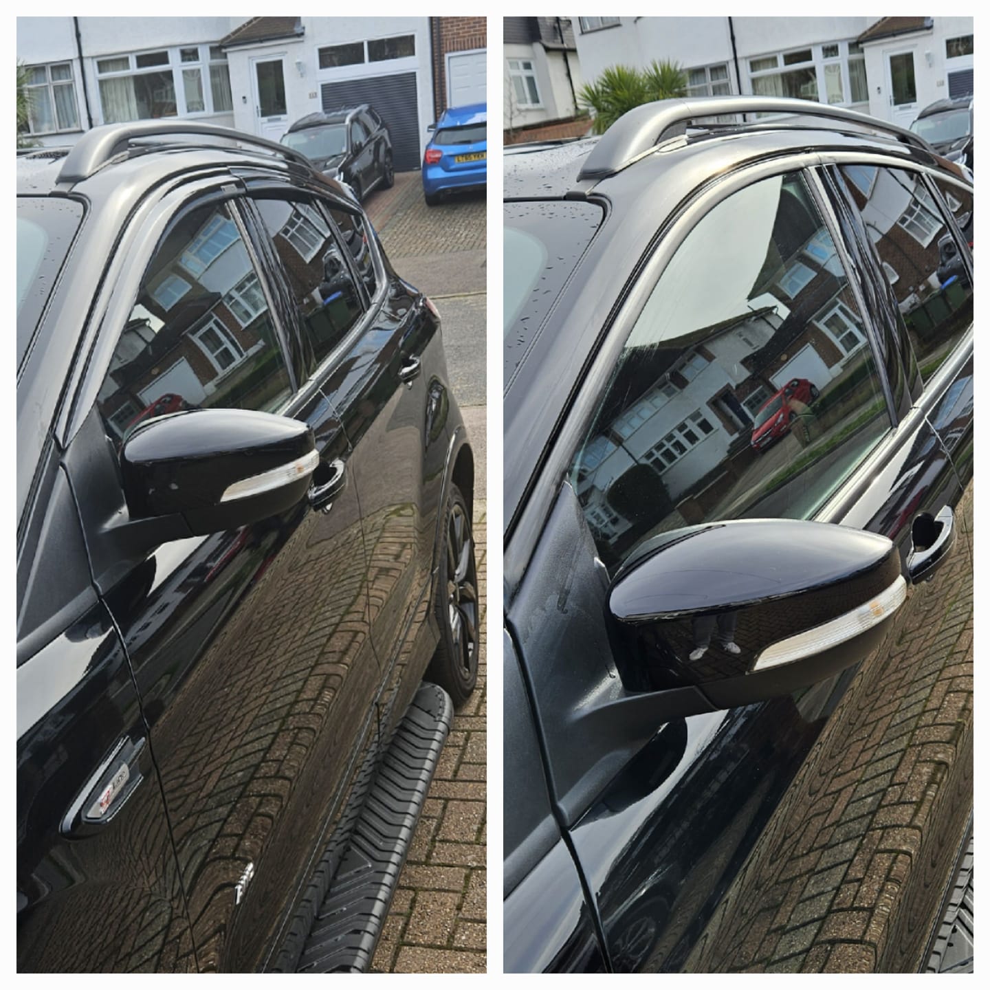 Customer photo review of Auto Clover Wind Deflectors Set for Ford Kuga 2012 - 2019 (6 pieces)