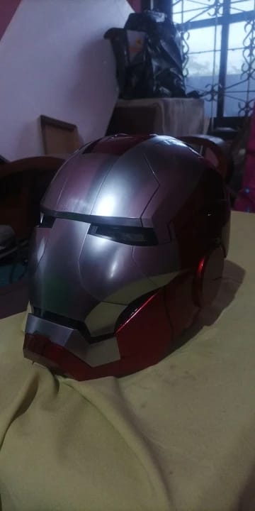 Customer photo review of Autoking Mk5 ironman helmet |  Voice Control | 4/8 Multi-piece Opening