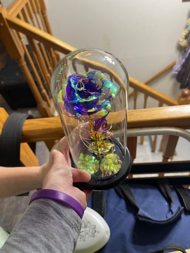 Customer photo review of Enchanted Galaxy Forever Rose™