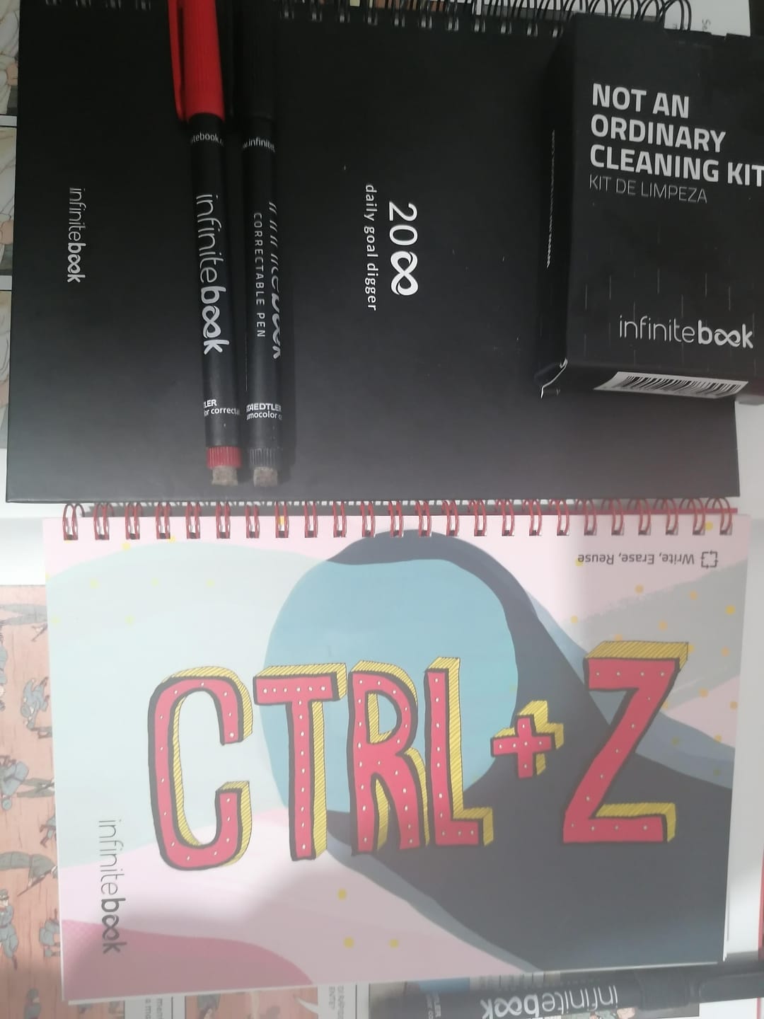Customer photo review of Black and Red Markers Pack (F)