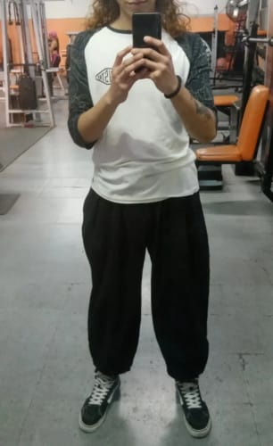 Customer photo review of Harajuku Light Jogger Pant