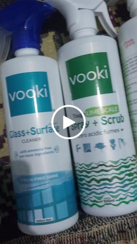 Customer video review of Glass + Smooth Surface Cleaner | Streak Free Shine with Ammonia free Formula