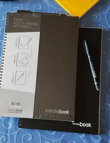 Customer photo review of Infinitebook Plain A4 Black