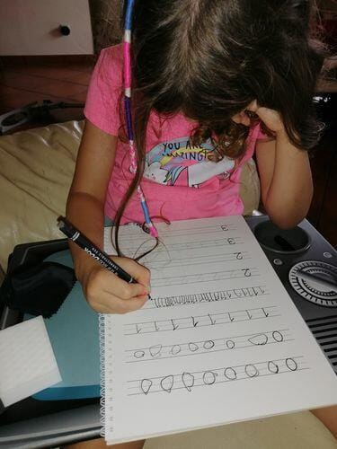 Customer photo review of Infinitebook Calligraphy A4