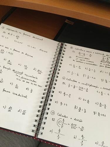 Customer photo review of Infinitebook Planner A5 Blue