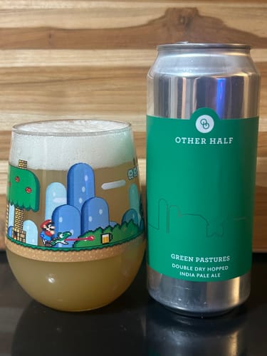 Customer photo review of Yoshi "Beer Battle" 16oz vina stemless glass