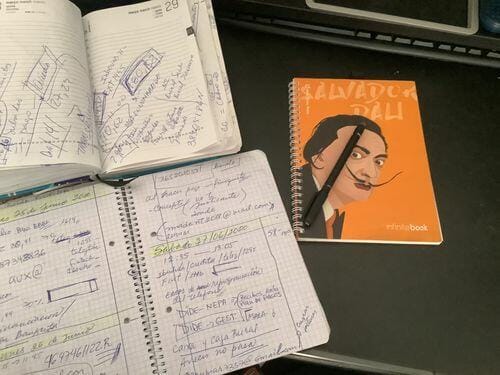 Customer photo review of Infinitebook Plain A5 Black