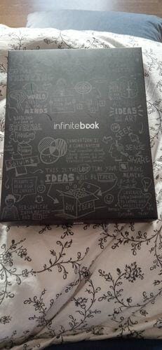 Customer photo review of Infinitebook Lined A5 Black