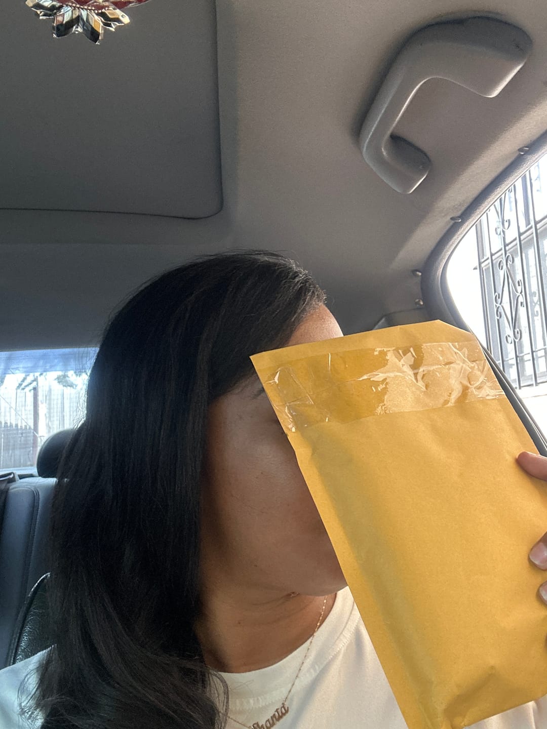 Customer photo review of Relaxed Light Yaki Tape In Hair Extension