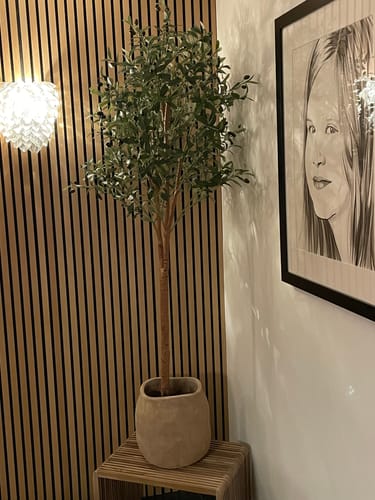 Customer photo review of Kunst Olijfboom 180cm