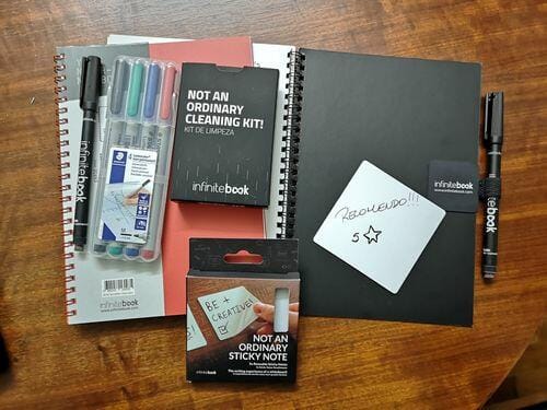 Customer photo review of Infinitebook Plain A4 Black