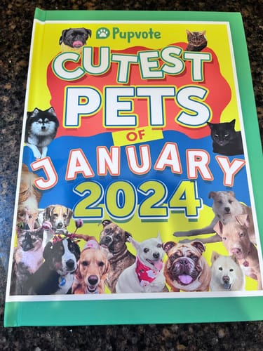 Customer photo review of Cutest Pets of the Month 2024 Photobook