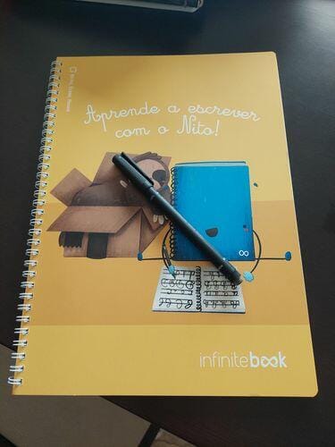 Customer photo review of Infinitebook Calligraphy A4