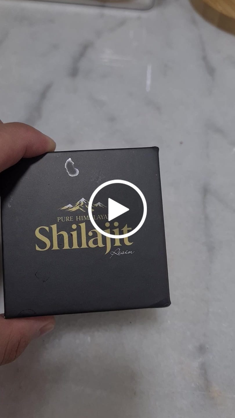 Customer video review of Pure Himalayan Shilajit