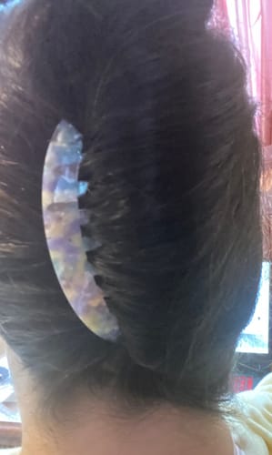 Customer photo review of Hair Comb Pin by TR