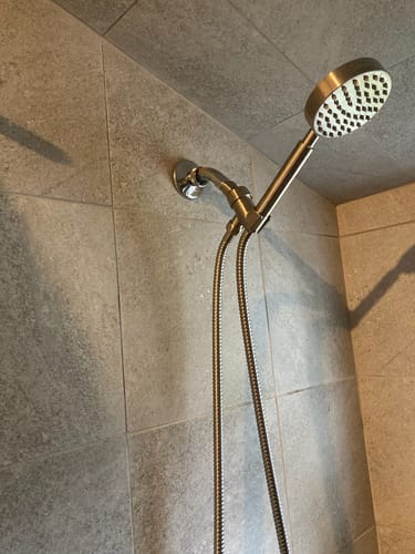 Customer photo review of 1-Spray Handheld Shower Head Set