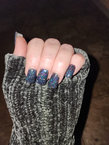 Customer photo review of Spaced Out | Dip Powder Theme Set