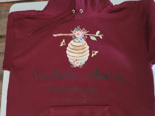 Customer photo review of Custom DTF Transfer 14 x 14