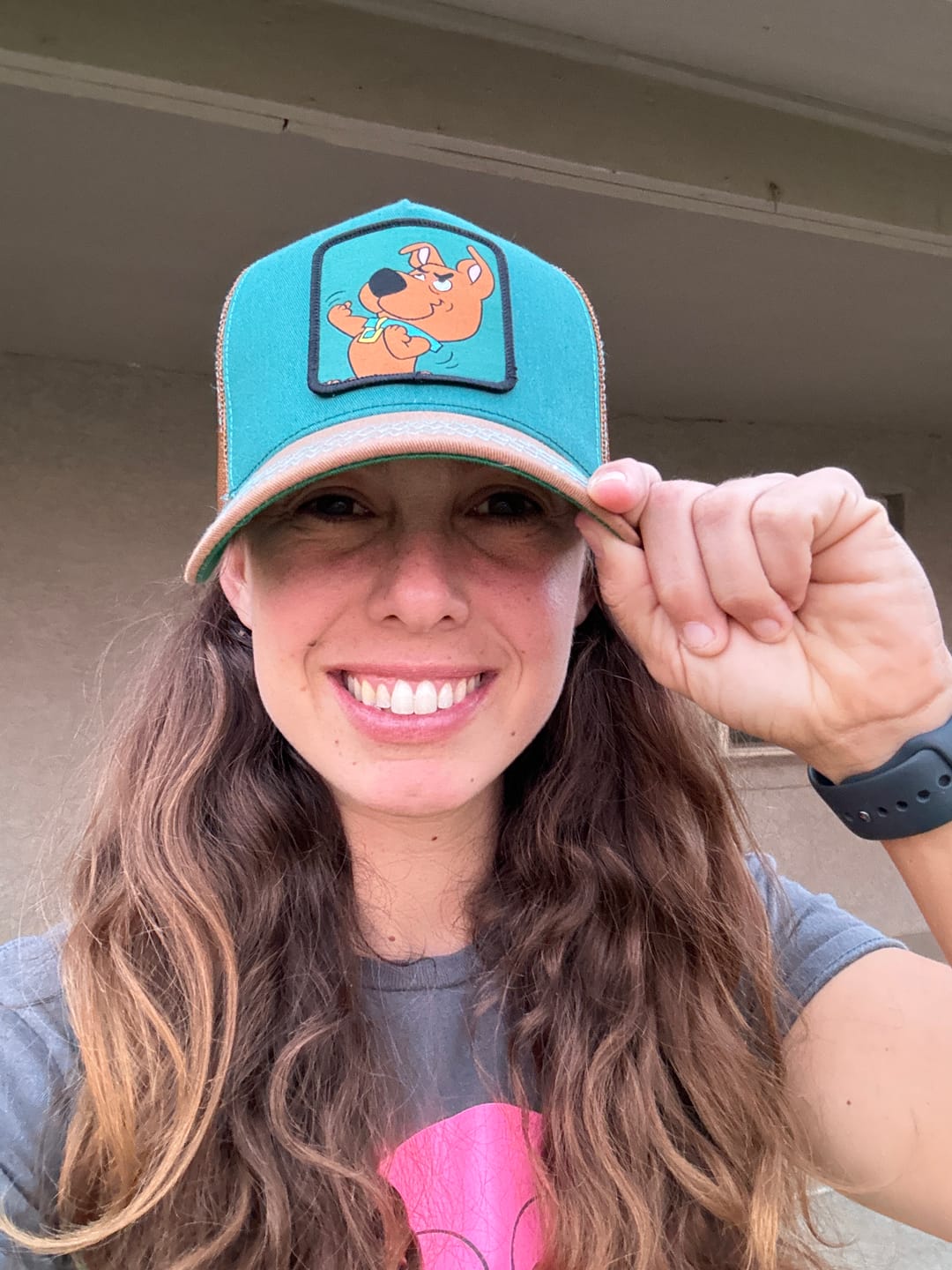 Customer photo review of OVERLORD X Scooby Doo: Scrappy Doo Trucker Cap
