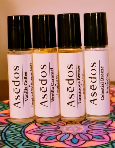 Customer photo review of VANILLA CARAMEL PERFUME OIL