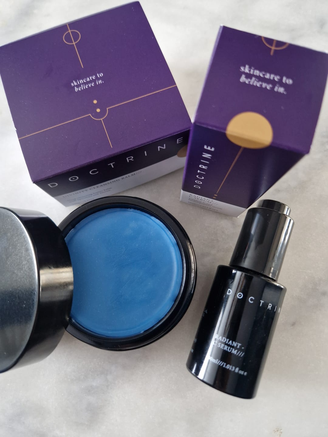 Customer photo review of Divinity Cleansing Balm